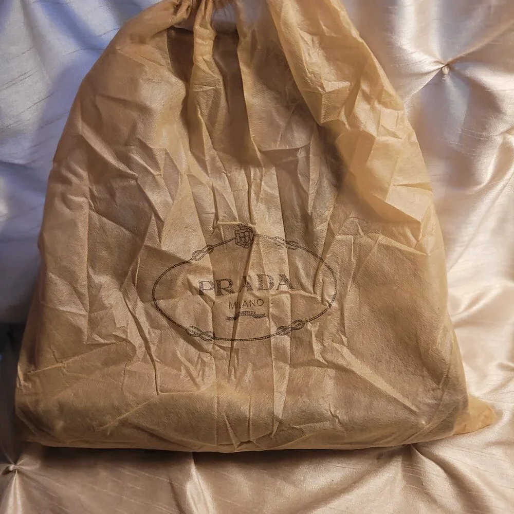 Prada Vintage Ostrich Leather Bag - Picture 2 of 4